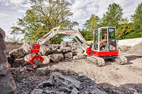 <p>Ein Bagger mit fest verbolztem Tieflöffel – diese Zeiten sind zum Glück vorbei. Minibagger in der Klasse von 5 bis 6 t gibt es häufig mit komplexer…</p>