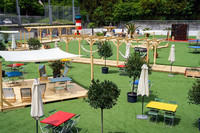 Bern: Eine «OASE» für Abkühlung und Bewegung <p>Das Freibad Weyermannshaus bleibt aufgrund der Beckensanierung diesen Sommer geschlossen. Deswegen hat die Stadt auf dem Gelände der Kunsteisbahn für…</p>