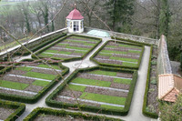 Der kleine Rosengarten, ehemals