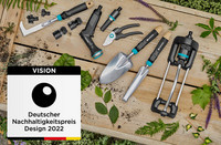 <p>Die dieses Jahr auf den Markt kommende Eco Line von Gardena wurde beim gros­sen Finale des Nachhaltigkeitspreises in Düsseldorf mit dem Deutschen…</p>