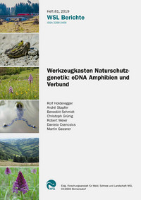 <p>Die in den letzten Jahren zunehmend angewandten genetischen Methoden zum Nachweis von Arten sowie zur Erfassung von Vernetzung von Populationen und…</p>