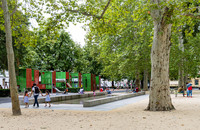 Claramatte in Basel mit neu gebauter «Kindertankstelle»  <p>Die Claramatte im Kleinbasel ist als Spiel- und Begegnungsort sehr beliebt. Nach Jahren intensiver Nutzung war eine Sanierung notwendig. In diesem…</p>