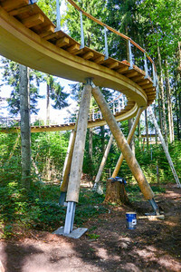 <p>An Auffahrt wurde der Baumwipfelpfad im Neckertal, einem Seitental des Toggenburgs, eröffnet. </p>
