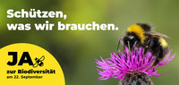 <p>Die Trägerorganisationen der Biodiversitätsinitiative sind – zusammen mit über 50 unterstützenden Organisationen und Parteien – bereit für einen…</p>