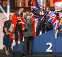 <p>Gemeinsam mit dem Team aus Grossbritannien stand die Schweiz mit Benedikt Rüesch, Sirnach, und Isai Tschamun, Uzwil, auf dem Silbertreppchen. Den…</p>