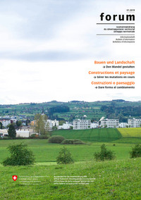 <p>Neue Bedürfnisse, wachsende Bevölkerung und intensivere Landwirtschaft verändern unsere Landschaft.</p>