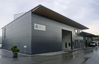 Das neue Betriebsgebäude
