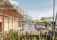<p>Die Christoph Merian Stiftung plant als nächsten Schritt in der Weiterentwicklung des Dreispitz-Areals in Basel ein 170 m langes Naturschwimmbad. Der…</p>