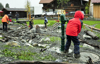 Ein Spielplatz für Generationen <p>Zwischen April und Oktober 2011 entstand an der Lenk ein Spielplatz mit Nutzungspotenzial für alle Generationen. Die ca. 8000 m² grosse Fläche wurde…</p>