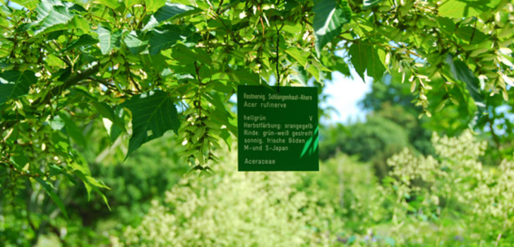 Metallschild mit eingravierter