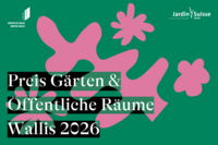 <p>Bis Ende März 2026 können Projekte für den «Preis für Gärten &amp; Öffentliche Räume Wallis 2026» eingereicht werden. Das Gemeinschaftsprojekt des Kantons…</p>