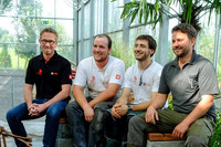 <p>Die Landschaftsgärtner Nils Bucher und Benjamin Räber sind Ende September im Bildungszentrum von Jardin Suisse Zentralschweiz, Neuenkirch, zur letzten…</p>