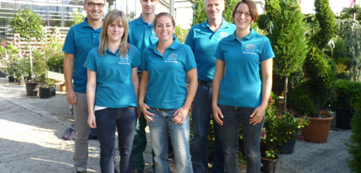 Das neue Team der Pflanzenabteilun