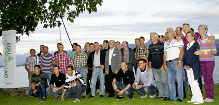 Gruppenbild mit ehemaligen