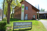 Die Stadtgärtnerei weist