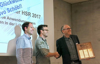 <p>Im Anschluss an die Geoinformationstagung 2017 an der HSR Hochschule für Technik Rapperswil wurde erstmals der EDC-GIS-Award der HSR verliehen. Er…</p>