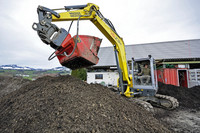 <p>Ein Kompaktbagger oder Radlader und ein Schaufelseparator – mehr braucht man nicht, um Bodenaushub direkt auf der Baustelle oder im Werkhof…</p>