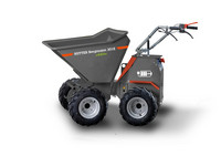 <p>Der 301E ist ein kleiner handgesteuerter&nbsp;Elektro-Raddumper von Bergmann mit einer Nutzlast von 500 kg, der dort zum Einsatz kommt, wo sonst mühsam mit…</p>