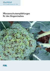 <p>Das FibL hat ein neues Merkblatt mit Empfehlungen für den Pflanzenschutz im Biogemüsebau publiziert. Die Empfehlungen beziehen sich auf 19 verschieden…</p>