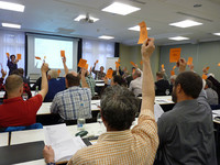 Zur regen und offenen Diskussion