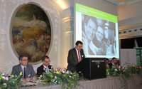 Präsident Olivier Mark (Mitte)
