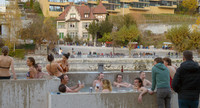 <p>Seit dem 6. November 2021 sind die beiden Heissen Brunnen in Baden und Ennetbaden eröffnet. Die Becken sind (bei Lufttemperaturen über 0°C) mindestens…</p>