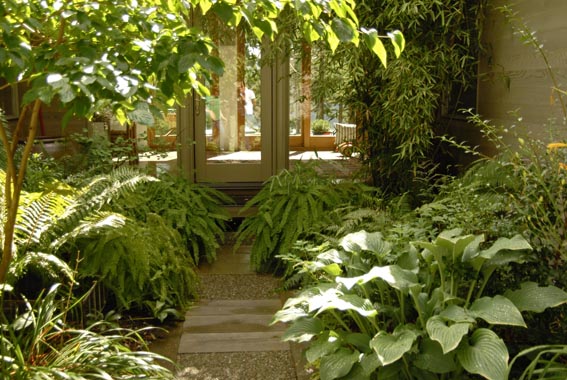  Harmonie in Grün: zurückhaltend