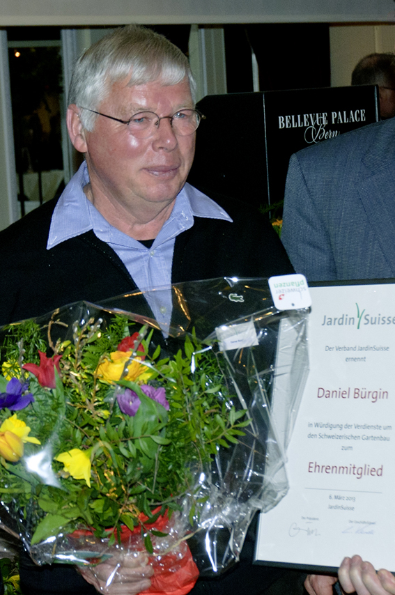 Daniel Bürgin, neues Ehrenmitglie