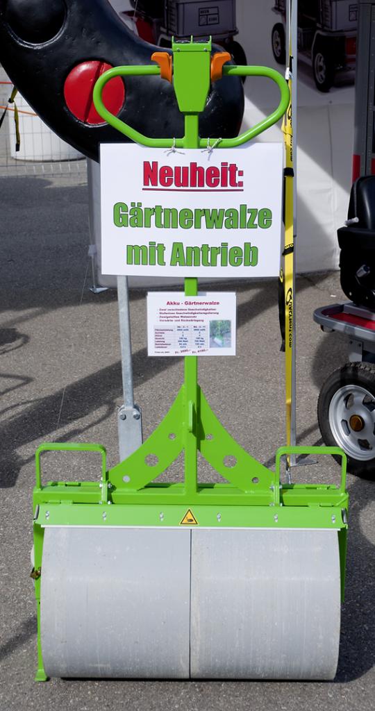 Die neue Akku-Gärtnerwalze