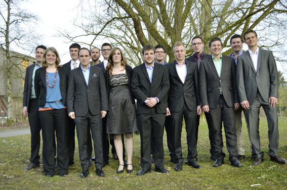 Sie absolvierten mit Erfolg