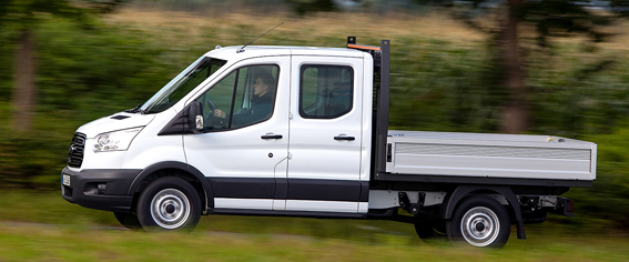 Der Ford Transit ist bereits