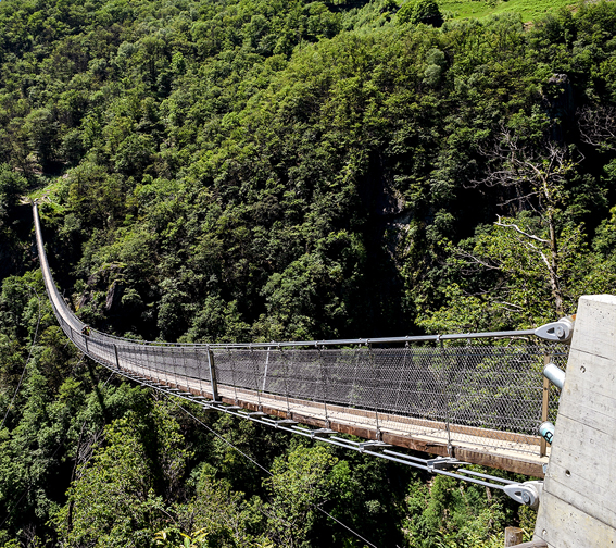 Tibetanische Hängebrücke