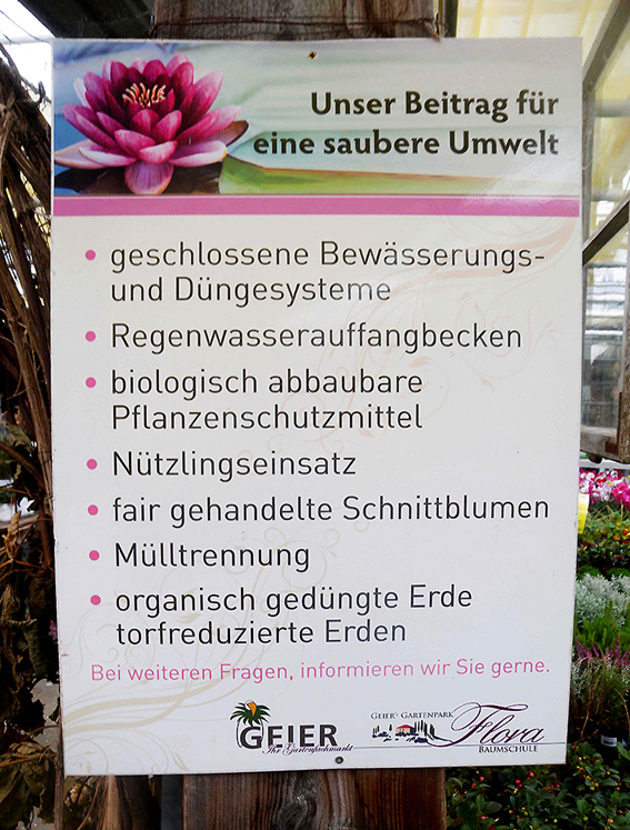 Nachhaltigkeit – die gelebten