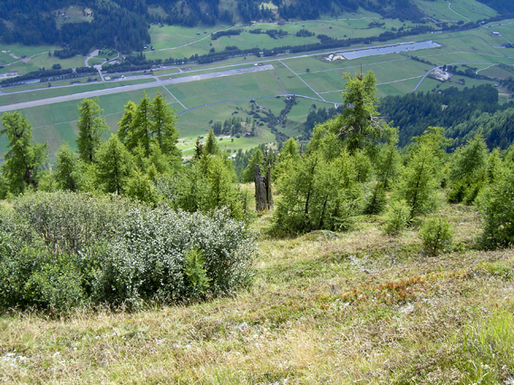 Anrissgebiet von 1999 beim