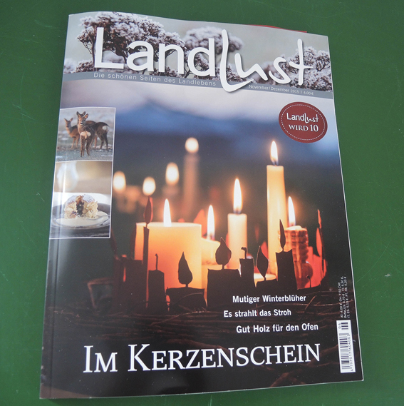 Die Zeitschrift «Landlust»