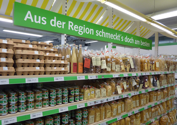 Der Lebensmittelhandel macht
