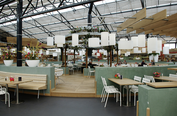 Das Restaurant mit 500 Sitzplätze