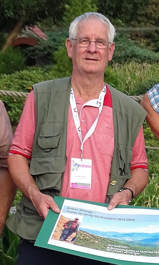 Dr. Andres Altwegg mit seiner