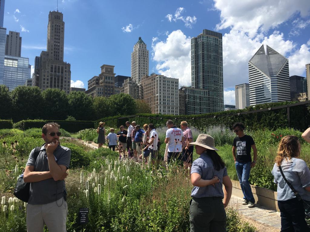 Fleuroselect-Delegierte besichtige