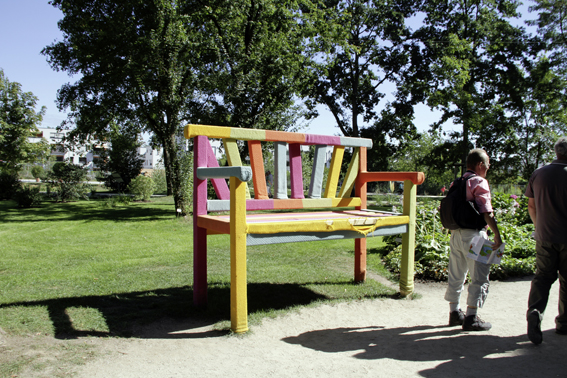 Die grosse eingestrickte