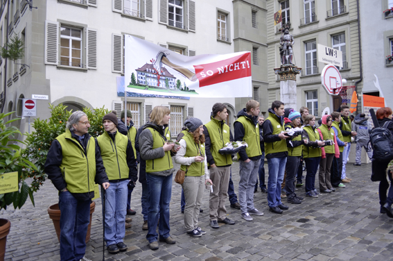 Die Lernenden überreichten