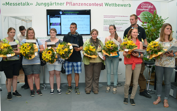 Die neun Pflanzencontest­diploman