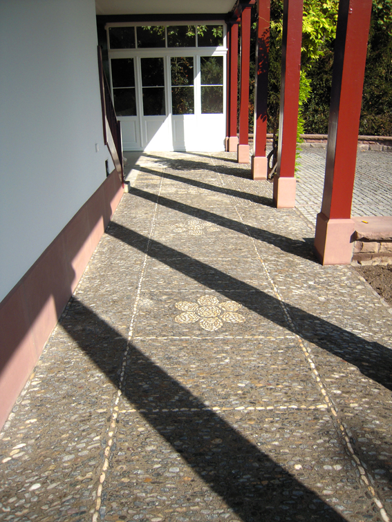 Weg aus Kleinkieselwacken