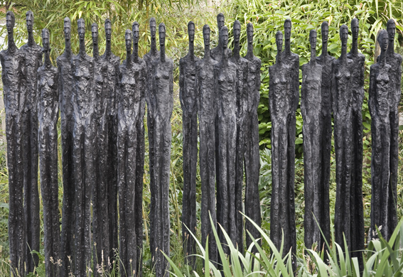 Skulptur von Milan Spacek.