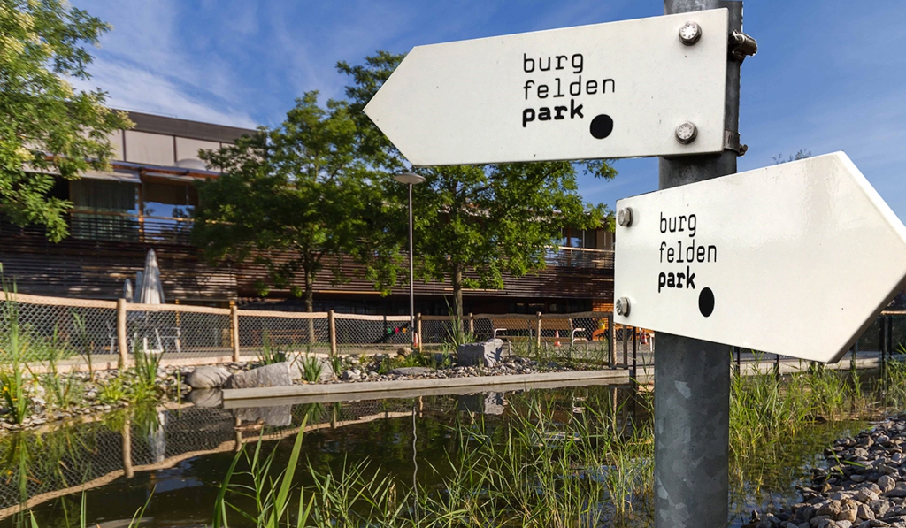 Beim Burgfeldenpark wird