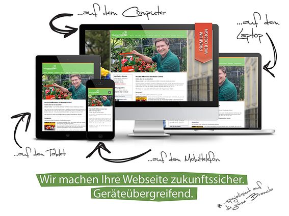 Responsives Design bzw. optimierte