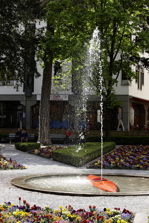 Roman Signer: «Fontäne», 2012.