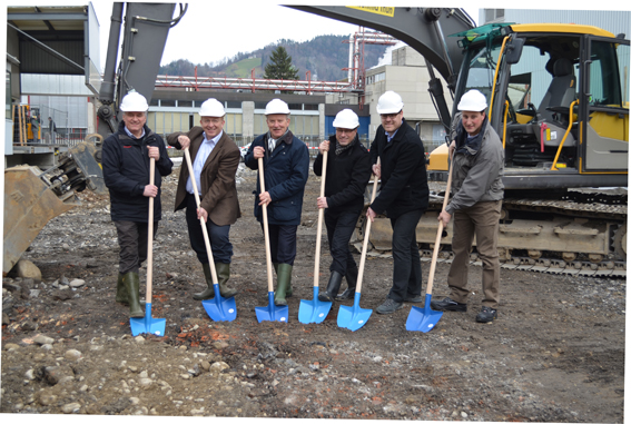 V.l.n.r.: Walter Frey, Leiter