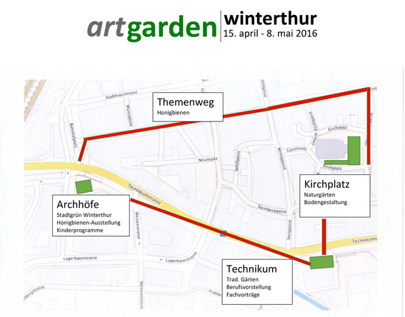 17 Aussteller an drei Standorten