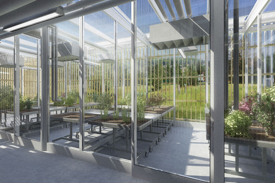 Hochsicherheits-Gewächshaus